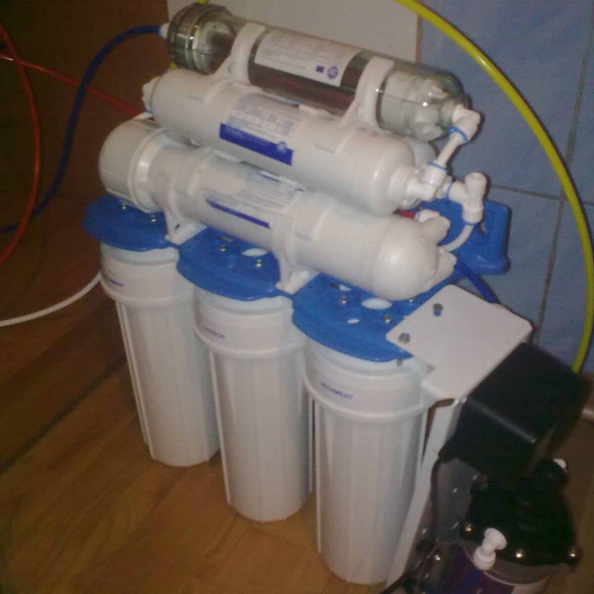 Примеры работ по установке фильтров для воды