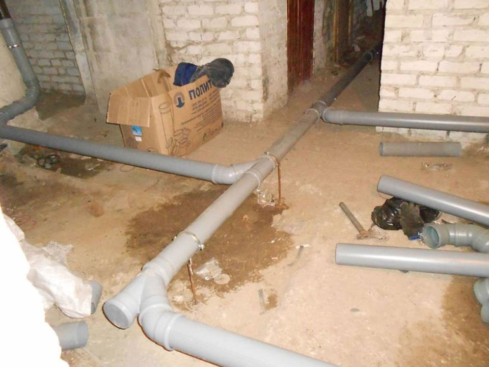 Система канализации частного дома